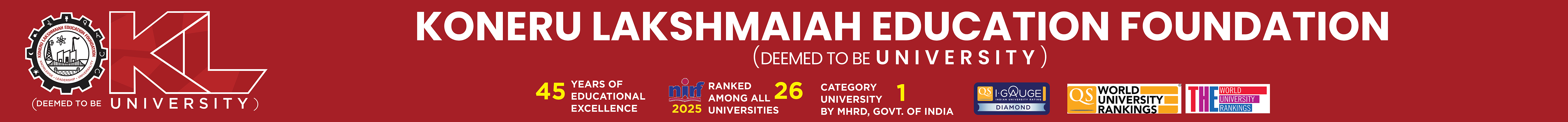 Koneru Lakshmaiah Education Foundation (K L Deemed) (Vijayawada)